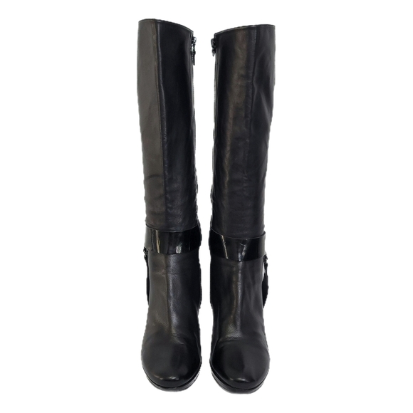 Balenciaga Leather High Heel Harness Boot Black Size 8.5/39 - Picture 2 of 14